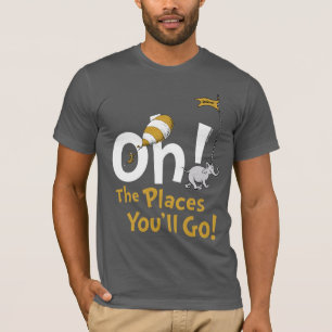 Dr. Seuss   Oh, The Places You'll Go! Retro T-Shirt
