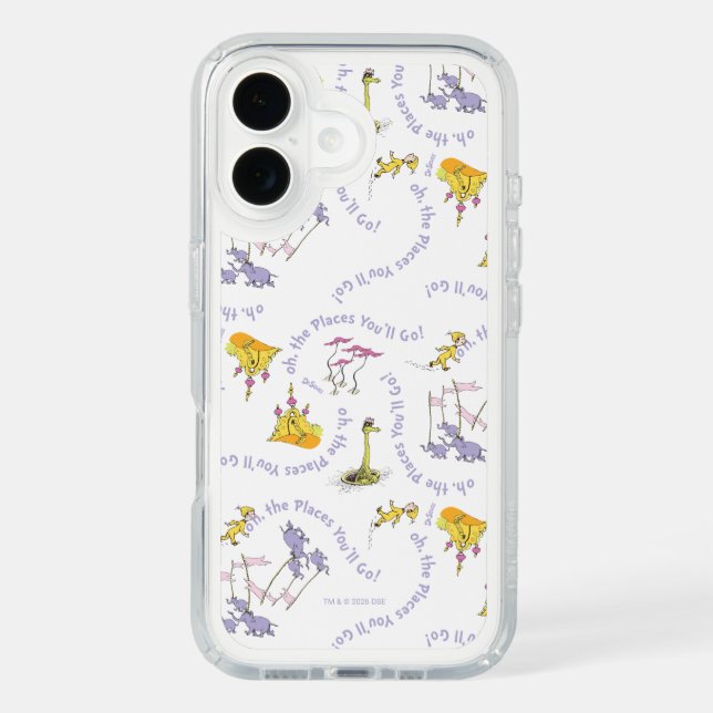 Dr. Seuss "Oh, the Places You'll Go!" Speck iPhone Case (Front)