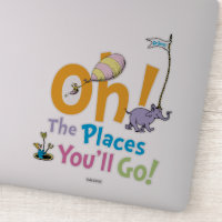 Dr. Seuss | Oh! The Places You'll Go! Sticker