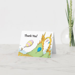 Dr. Seuss   Oh the Places You'll Go Thank You Card