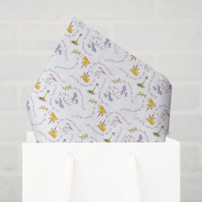 Dr. Seuss "Oh, the Places You'll Go!" Tissue Paper (Gift Bag)