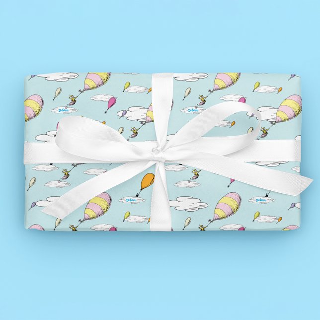 Dr. Seuss | Oh, The Places You'll Go! Wrapping Paper Sheets (Wrapped gift)
