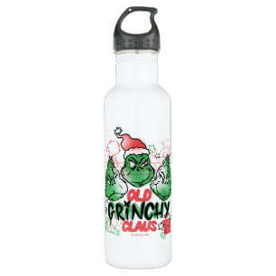 Dr. Seuss Old Grinch Claus Stainless Steel Water Bottle