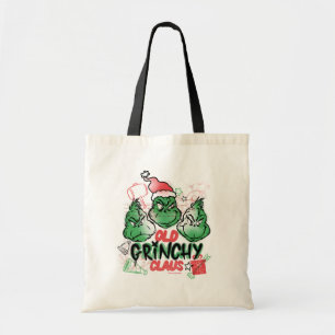 Dr. Seuss Old Grinch Claus Tote Bag