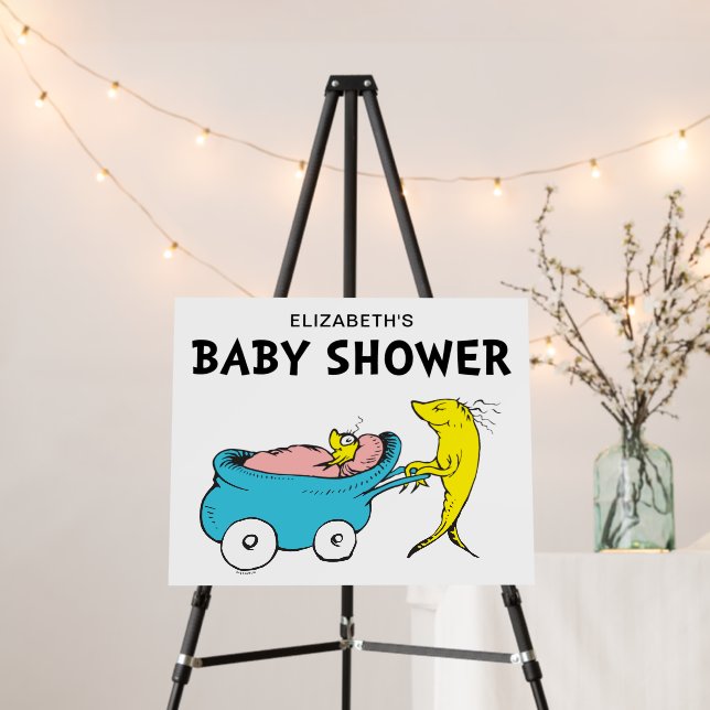 Dr. Seuss | One Fish - Baby Shower Foam Board (In Situ (Stand))