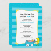 Dr. Seuss | One Fish - Boy Baby Shower Save The Date (Front/Back)