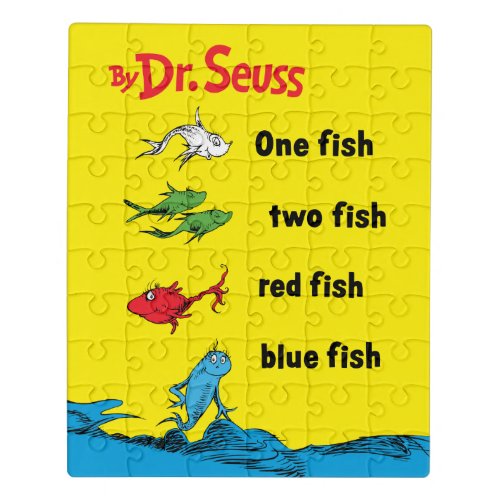 Dr Seuss  One Fish Two Fish Jigsaw Puzzle