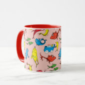 Dr. Seuss | One Fish Two Fish Pattern Mug (Front Left)