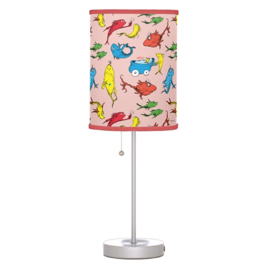 Dr. Seuss | One Fish Two Fish Pattern Table Lamp (Right)
