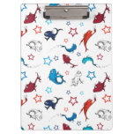 Dr. Seuss | One Fish Two Fish Star Pattern Clipboard