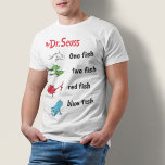 Dr. Seuss | One Fish Two Fish - Vintage T-shirt at Zazzle