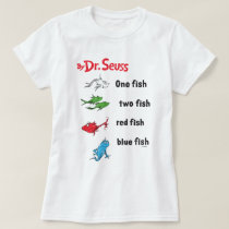 Dr. Seuss | One Fish Two Fish - Vintage T-Shirt Dr. Seuss | One Fish Two Fish - Vintage T-Shirt