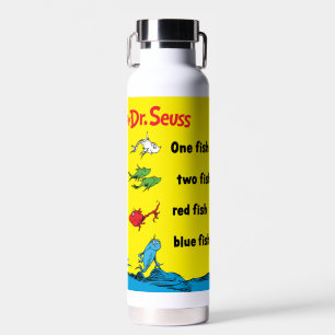 Dr. Seuss One Fish Two Fish - Vintage Water Bottle