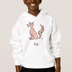 Dr. Seuss   Pink Fox Hoodie