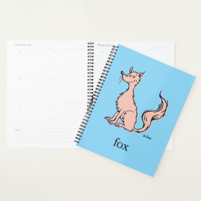 Dr. Seuss | Pink Fox Planner (Display)