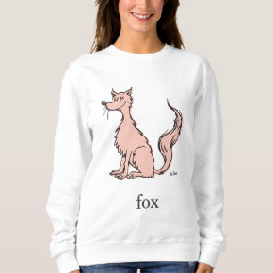 Dr. Seuss   Pink Fox Sweatshirt