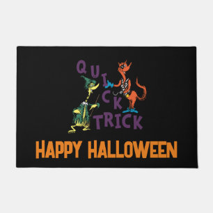 Dr. Seuss Quick Trick Halloween Graphic Doormat