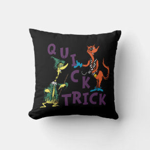Dr. Seuss Quick Trick Halloween Graphic Throw Pillow