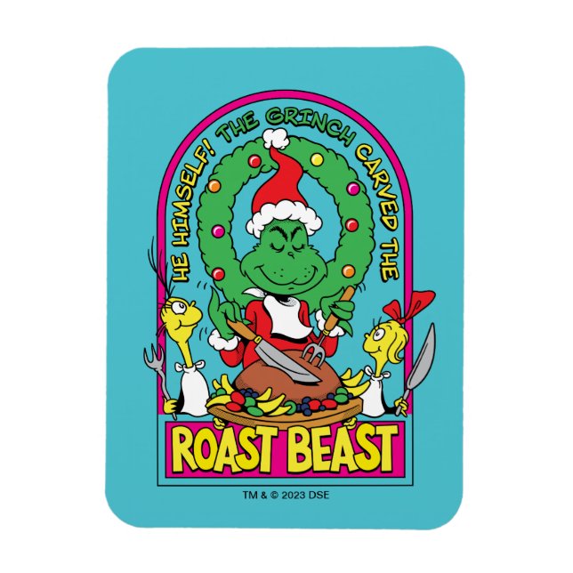 Dr. Seuss | Roast Beast Graphic Magnet (Vertical)