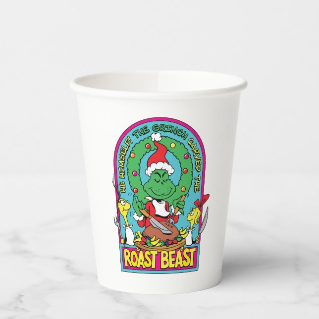 Dr. Seuss | Roast Beast Graphic Paper Cups (Left)