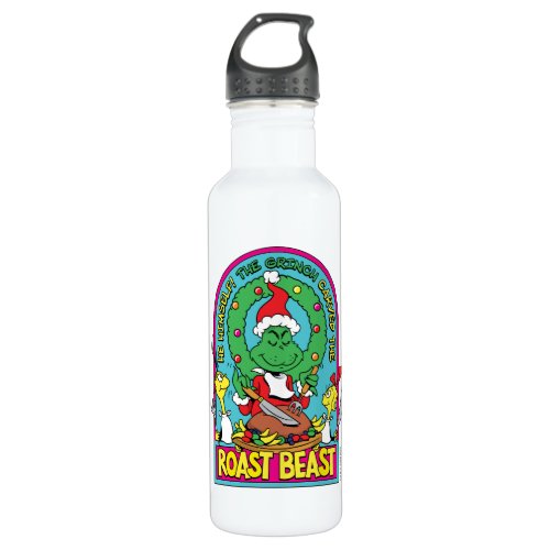 Dr Seuss  Roast Beast Graphic Stainless Steel Water Bottle