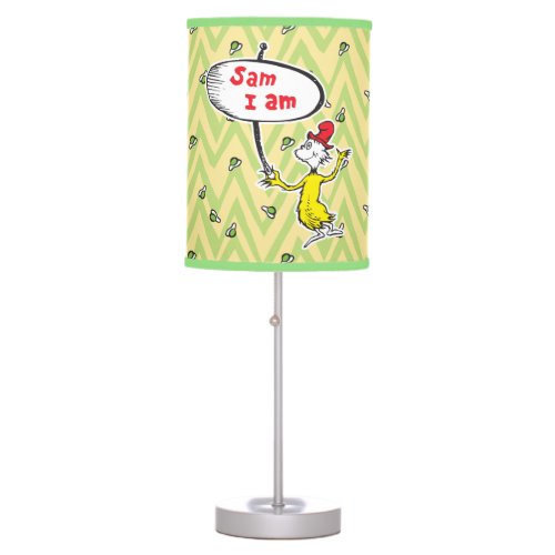 Dr Seuss  Sam_I_Am Holding Sign Table Lamp