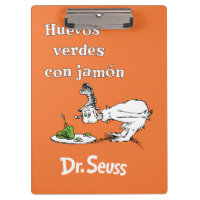 Dr. Seuss Spanish Green Eggs and Ham