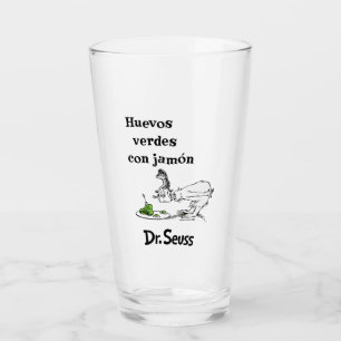 Dr. Seuss Spanish Green Eggs and Ham Glass