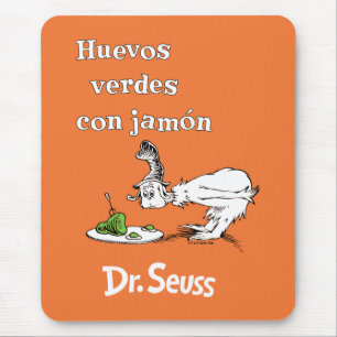 Dr. Seuss Spanish Green Eggs and Ham Mouse Pad