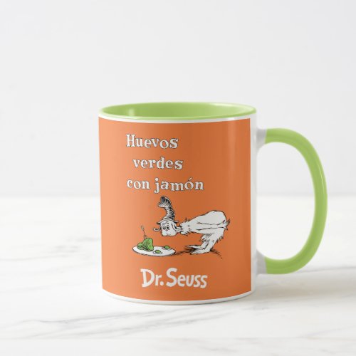 Dr. Seuss Spanish Green Eggs and Ham Mug