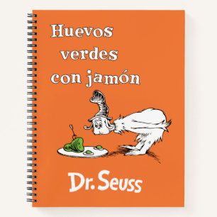 Dr. Seuss Spanish Green Eggs and Ham Notebook