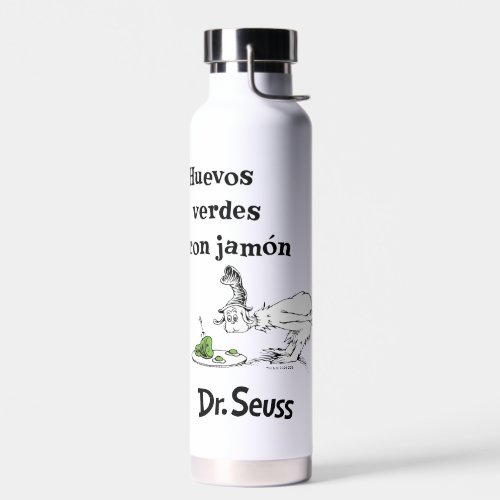 Dr. Seuss Spanish Green Eggs and Ham Water Bottle