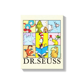 Dr. Seuss | Stories Graphic Canvas Print