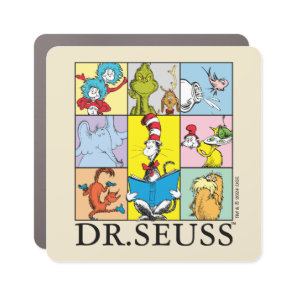 Dr. Seuss | Stories Graphic Car Magnet