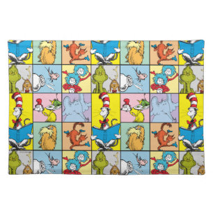 Dr. Seuss Stories Graphic Cloth Placemat