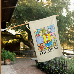 Dr. Seuss Stories Graphic House Flag