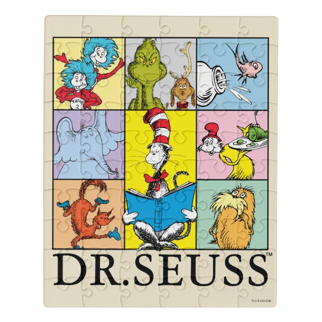 Dr. Seuss | Stories Graphic Jigsaw Puzzle (Puzzle Vertical)