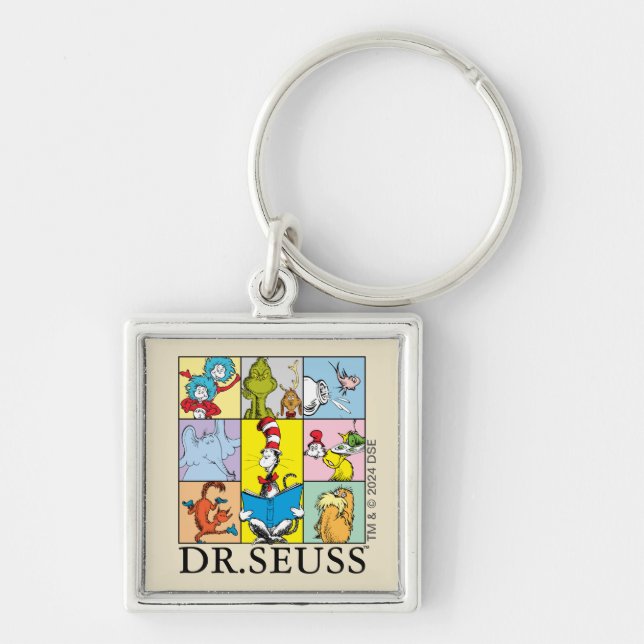 Dr. Seuss | Stories Graphic Keychain (Front)