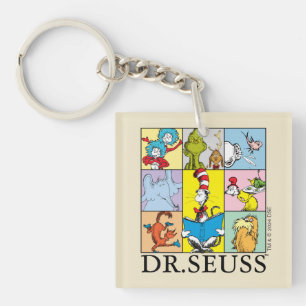 Dr. Seuss Stories Graphic Keychain