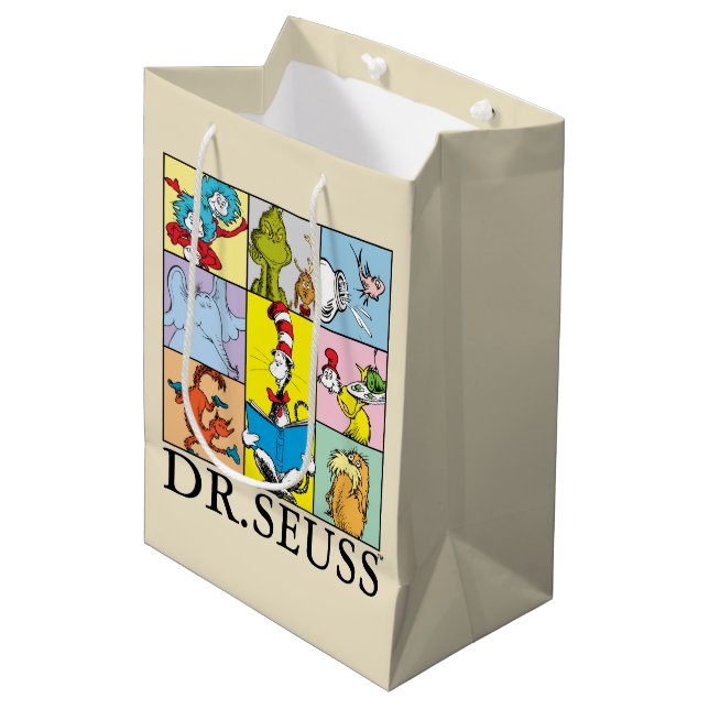 Dr. Seuss | Stories Graphic Medium Gift Bag (Front Angled)