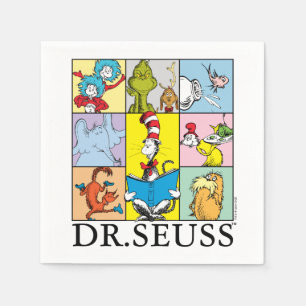 Dr. Seuss Stories Graphic Napkins