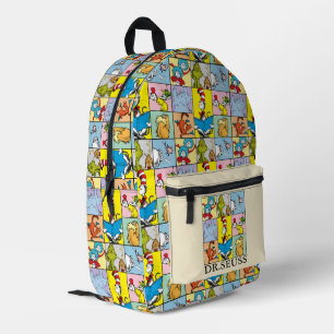 Dr. Seuss Stories Graphic Printed Backpack