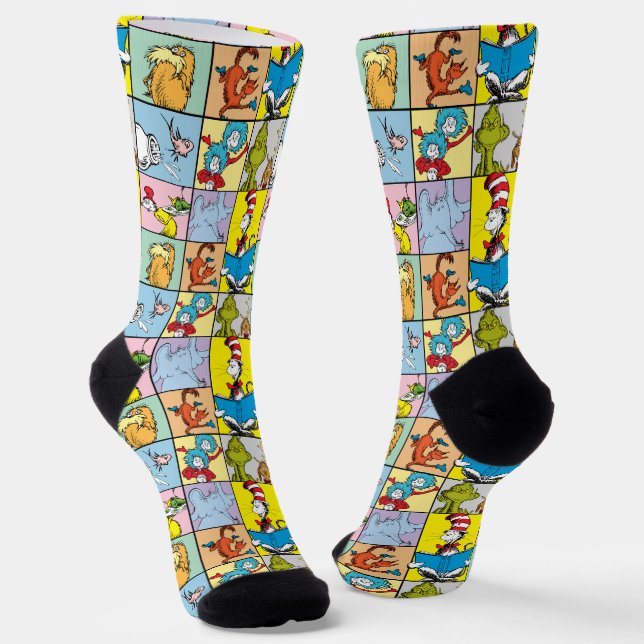 Dr. Seuss | Stories Graphic Socks (Angled)