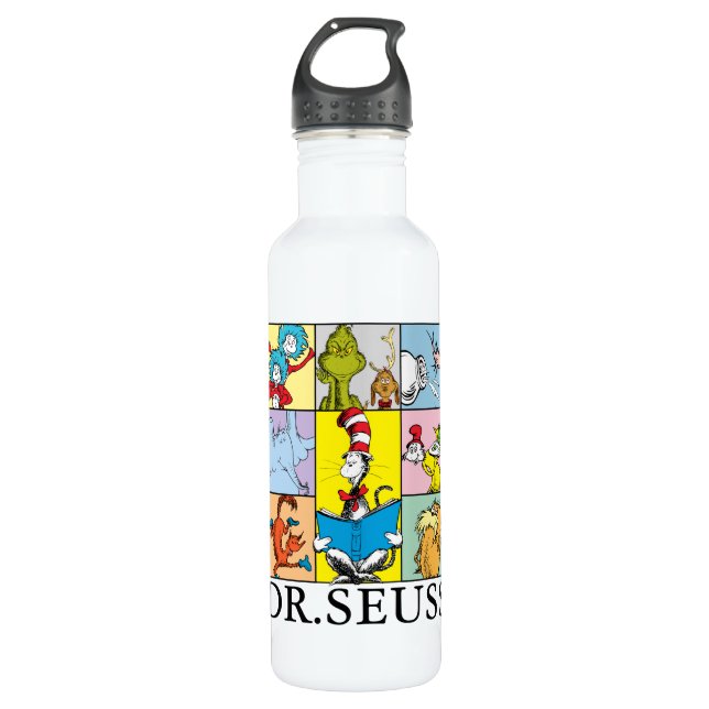 Dr. Seuss | Stories Graphic Stainless Steel Water Bottle (Front)