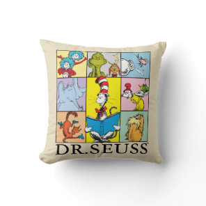 Dr. Seuss | Stories Graphic Throw Pillow