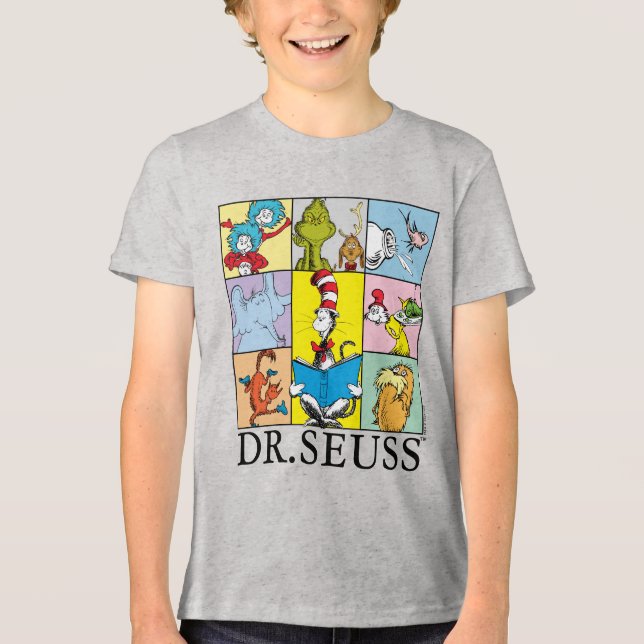 Dr. Seuss | Stories Graphic Tri-Blend Shirt (Front)
