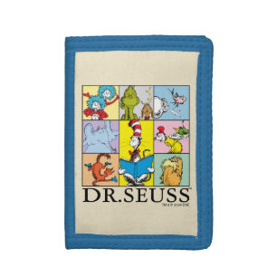 Dr. Seuss Stories Graphic Tri-fold Wallet
