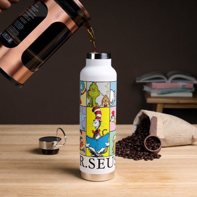 Dr. Seuss | Stories Graphic Water Bottle (Coffee)