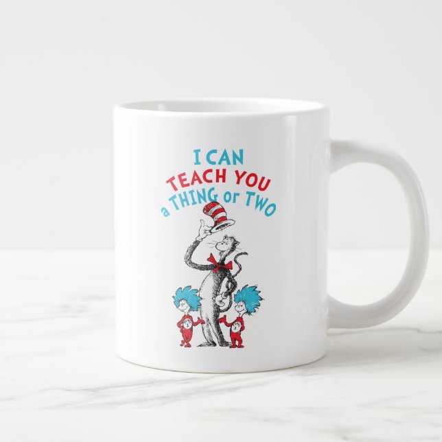 Dr. Seuss | Teacher I Am! Giant Coffee Mug (Right)