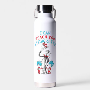 Dr. Seuss Teacher I Can Teach You A Thing or Two Water Bottle